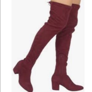 qupid thigh high boots